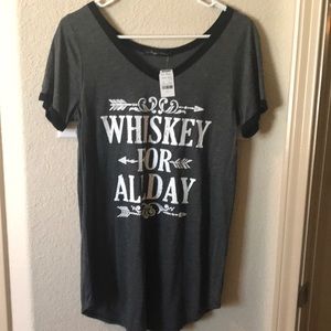 Long whiskey Tee